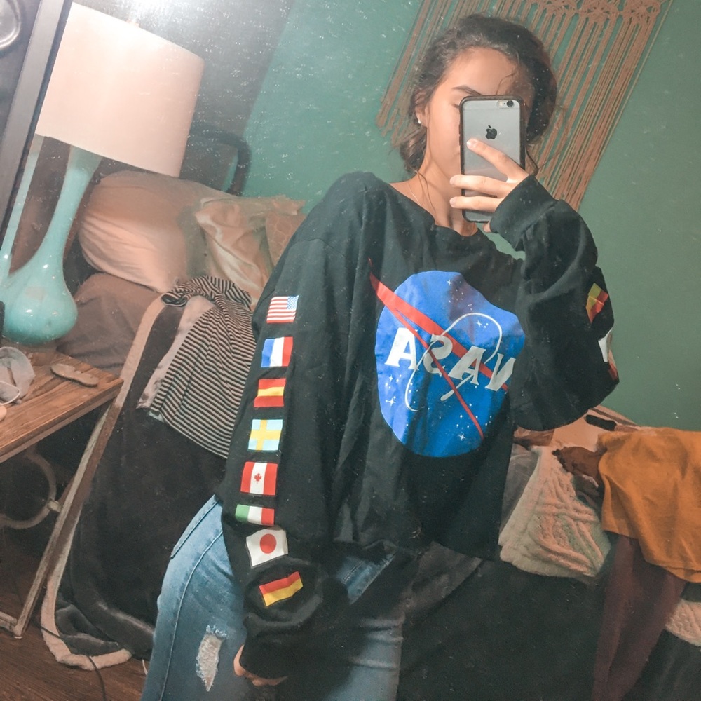 NASA Crop Top